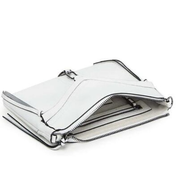 Women’s Crossbody Handbags Botkier Trigger Flat Zip Leather AUTHENTIC NEW Bag - Picture 2 of 13